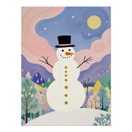 冬の明るいウォッチャー ポスター (正面)