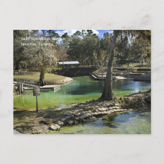 冬の春はがき ポストカード (正面)