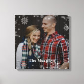 冬の時間 カスタム写真ラッピング キャンバス (正面)