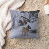 冬の時間….. クッション (ブランケット)