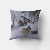 冬の時間….. クッション (裏面)