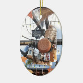 冬の時間 セラミックオーナメント (左)