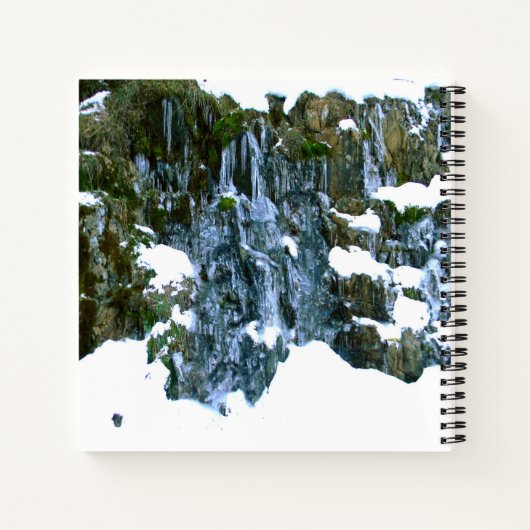 冬の時間….. ノートブック (裏面)