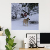 冬の時間….. ポスター (ホームオフィス)