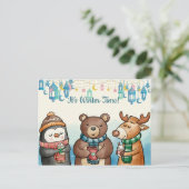 冬の時間 ポストカード (スタンド正面)