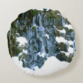 冬の時間….. ラウンドクッション (裏面)