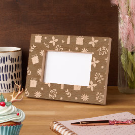 冬の時間 レーザー彫刻フレーム