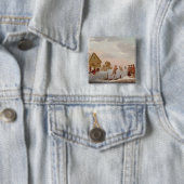 冬の景色のフィギュアスケート 缶バッジ (インサイチュ)