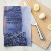 冬の景色 キッチンタオル (四つ折り)