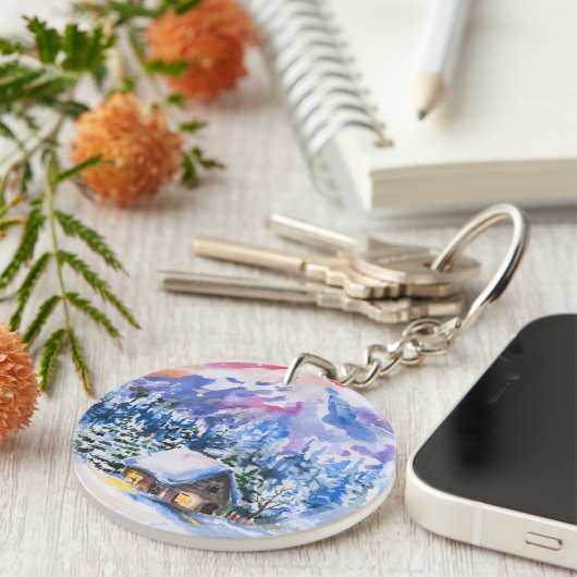 冬の景色 キーホルダー (正面右)