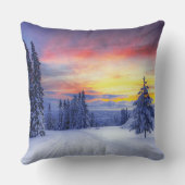 冬の景色 クッション (裏面)