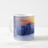 冬の景色 コーヒーマグカップ (正面左)