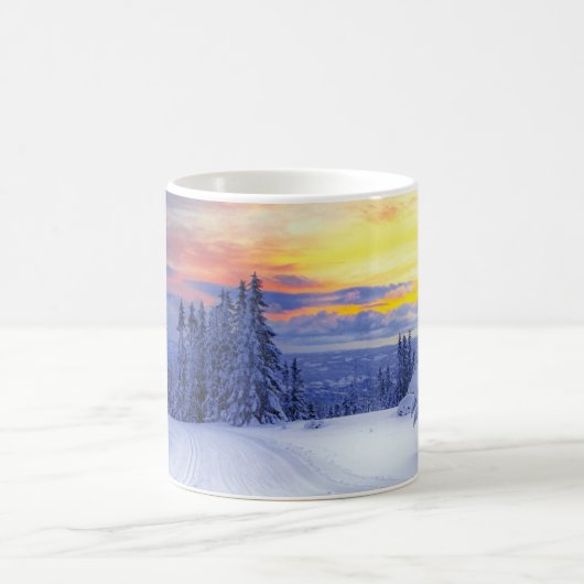 冬の景色 コーヒーマグカップ (中央)