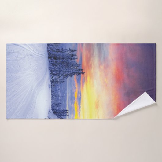 冬の景色 バスタオル (バスタオル)