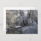 冬の景色 ポストカード (正面/裏面)