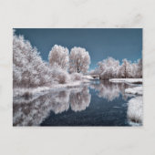 冬の景色 ポストカード (正面)
