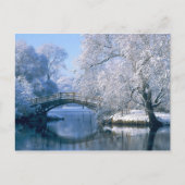 冬の景色 ポストカード (正面)