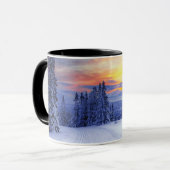 冬の景色 マグカップ (正面左)