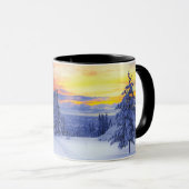 冬の景色 マグカップ (正面右)