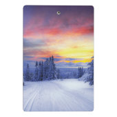 冬の景色 ミニクリップボード (裏面)