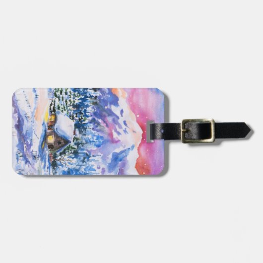 冬の景色 ラゲッジタグ (正面横)