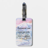 冬の景色 ラゲッジタグ (裏面縦)