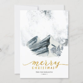 冬の景色 |深い林 シーズンカード