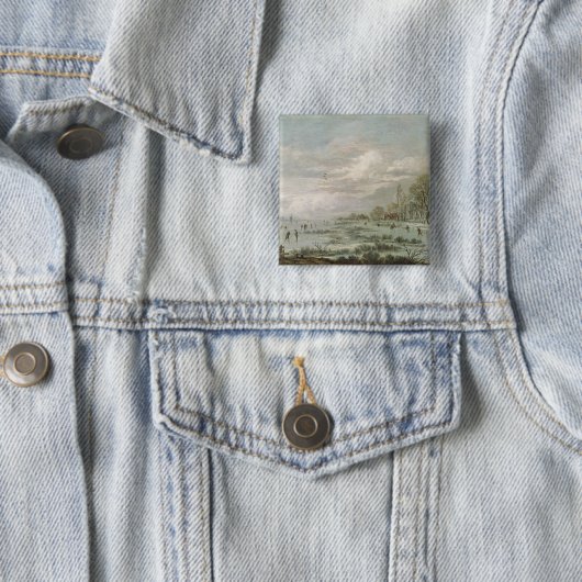 冬の景色 缶バッジ (インサイチュ)