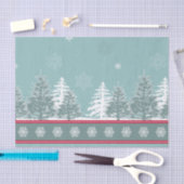 冬の景色 薄葉紙 (クラフト)