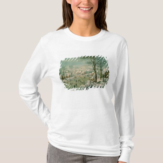 冬の景色 Tシャツ (正面)