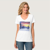 冬の景色 Tシャツ (正面フル)