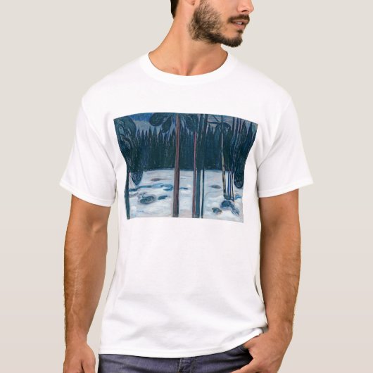 冬の景色 Tシャツ (正面)