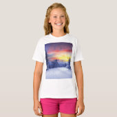 冬の景色 Tシャツ (正面フル)