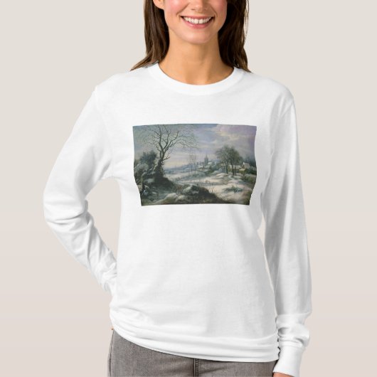冬の景色 Tシャツ (正面)