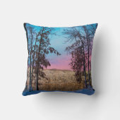 冬の景観 クッション (裏面)