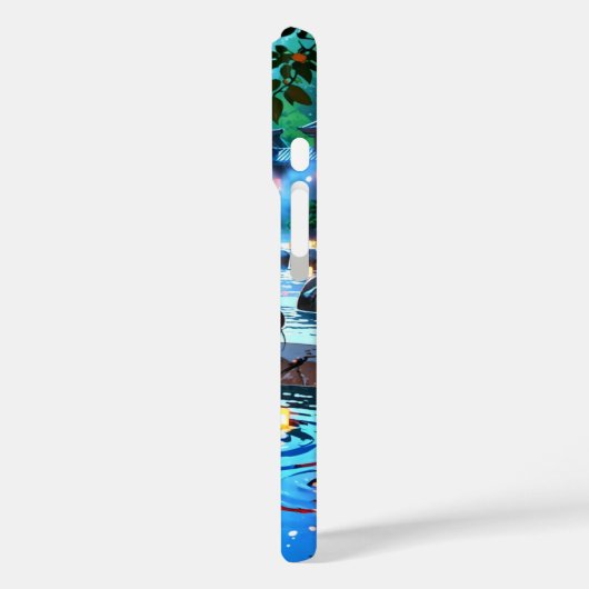 冬の暑い春温泉 Case-Mate iPhoneケース (裏面 / 左)