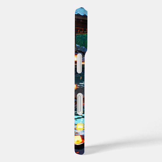 冬の暑い春温泉 Case-Mate iPhoneケース (裏面 / 右)