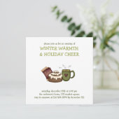 冬の暖かさ・シナモン転が 招待状 (スタンド正面)