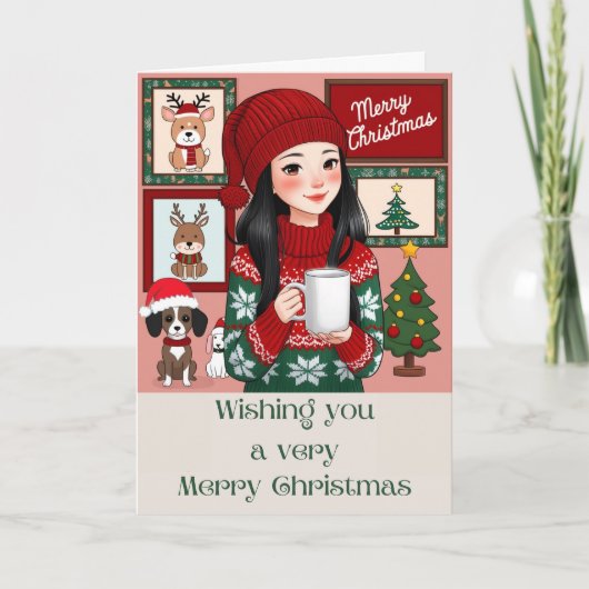 冬の暖かさ シーズンカード (正面)