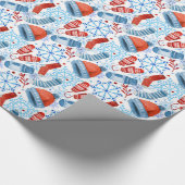 冬の暖かさ ラッピングペーパー (角)