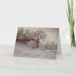 冬の曉カード カード