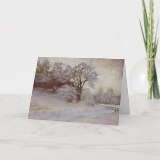 冬の曉カード カード