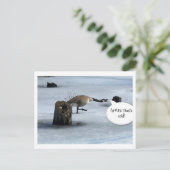 冬の最低 ポストカード (スタンド正面)