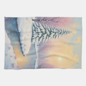 冬の最初の光 キッチンタオル (横)