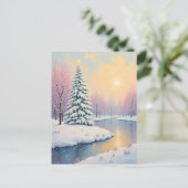 冬の最初の光 シーズンポストカード (スタンド正面)