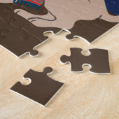 冬の最初の日 ジグソーパズル (側面)