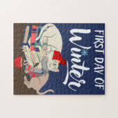 冬の最初の日 ジグソーパズル (横)