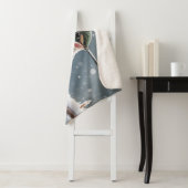 冬の最初の雪の中のハチドリ シェルパブランケット (インサイチュ)