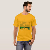 冬の月明かり。 Tシャツ (正面フル)