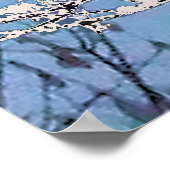 冬の月 ポスター (角)